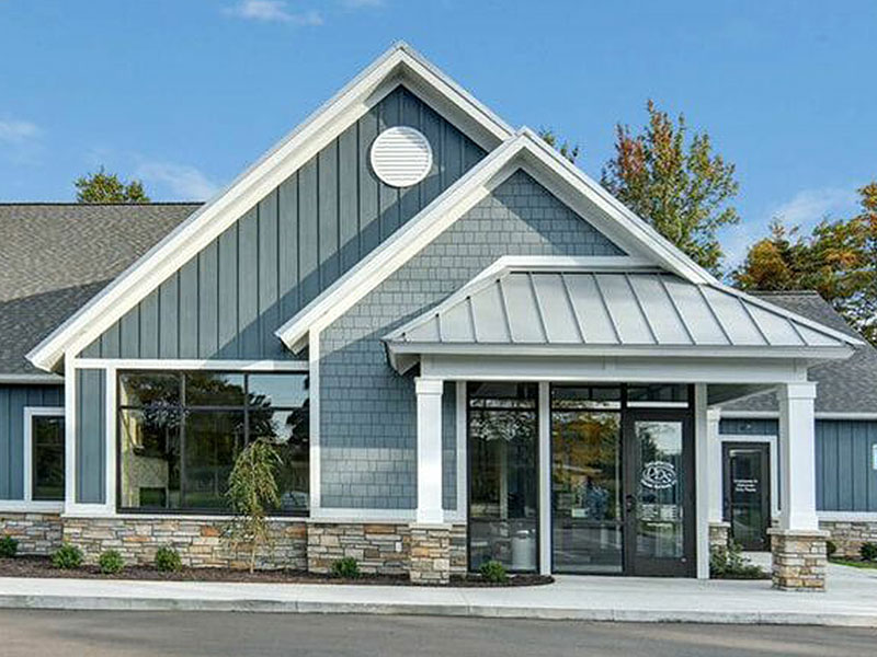 Aluminum Storefront for Del Vecchia